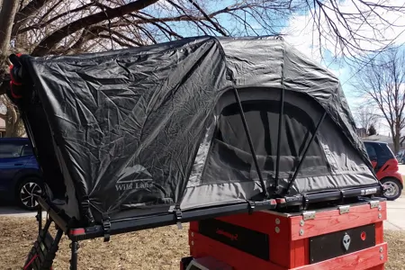 Johnny Z's Wildland Rooftop tent Tent Trailer