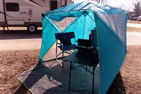 Johnny Z's Wildland Rooftop tent Tent Trailer