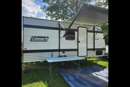 Nathan's 2025 Keystone Coleman 17B Travel Trailer