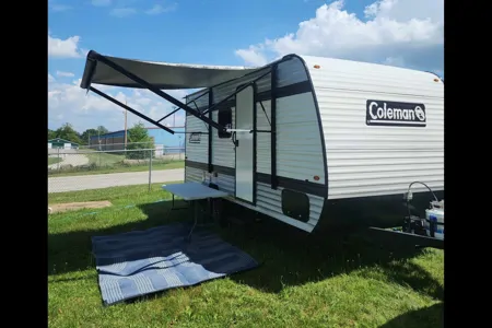 Nathan's 2025 Keystone Coleman 17B Travel Trailer