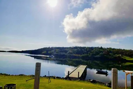 Glamp, kayak and technology with an ocean view