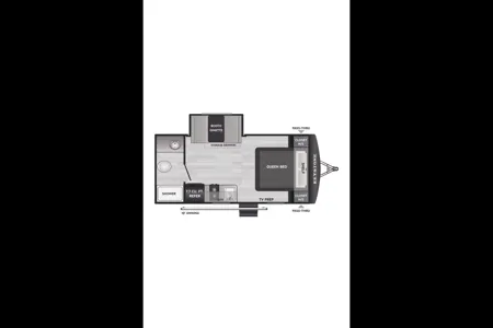 ✨Keystone 2022 Hideout Travel Trailer 21ft✨