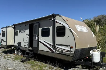 THE 35 FOOT CALIFORNIA TRAVEL TRAILER