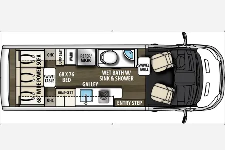 Cocon based on Coachmen Beyond 22C Class B