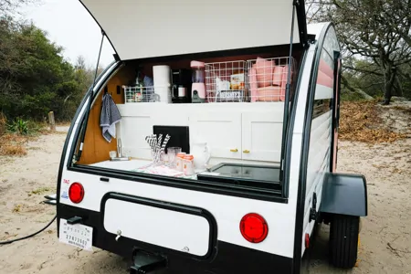 Meet June— A 2021 Riverside Trendy Retro Micro Trailer