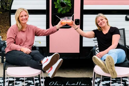 Meet June— A 2021 Riverside Trendy Retro Micro Trailer