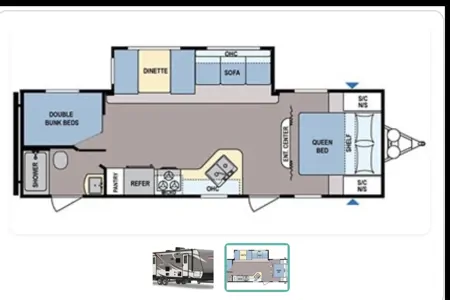 DePasquale’s Coleman Lantern Travel Trailer