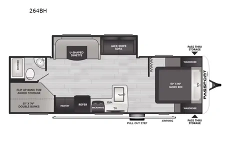 2025 Keystone Passport 264BH