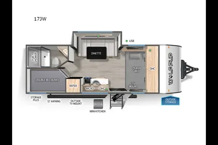 Little Lite Trailer 2026 Forest River Cherokee Pup Travel Trailer
