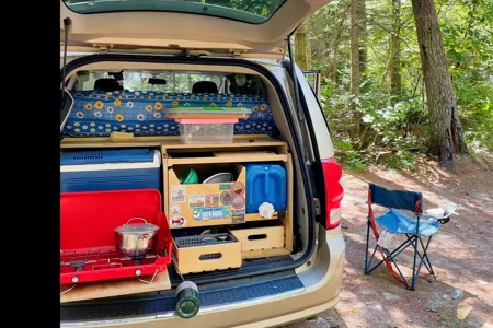 La belle Huguette- Dodge Grand Caravan