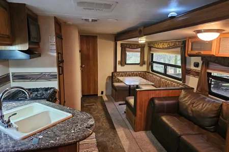 Ron and Amanda's Keystone Springdale Travel Trailer