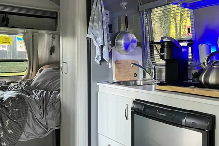 Comfy Airstream Bambi Sport RB - Delivered to Your Location