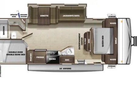 Steve’s Open Range Highland ridge 26bhs Travel Trailer
