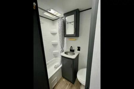 Chic Keystone Bullet Travel Trailer🍷