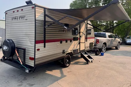 Funtastic Forest River Wolf Pup Travel Trailer