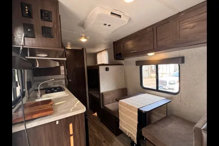 Funtastic Forest River Wolf Pup Travel Trailer