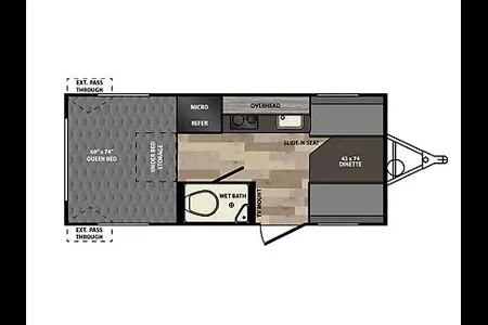 Cozy Red Winnie Drop • Not your typical travel trailer