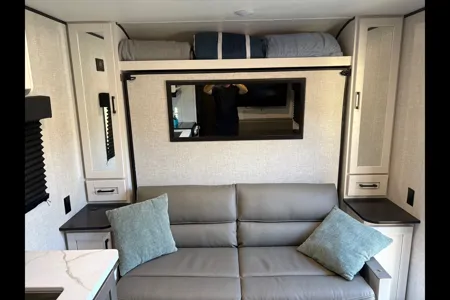 Dave’s Highland Ridge RV 20MB open range travel trailer