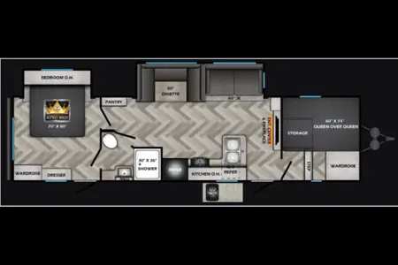 Maricela's Crossroads Zinger 320FB Travel Trailer