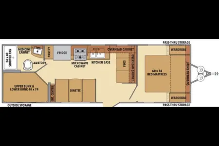 Shasta Travel Trailer / Camper / RV Rental