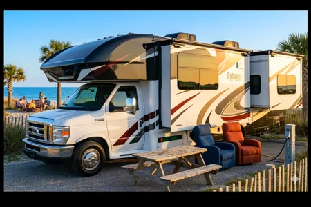 C19 *NEW* Entegra SLEEPS 8 - STARLINK WiFi Equipped -MASTER BEDROOM