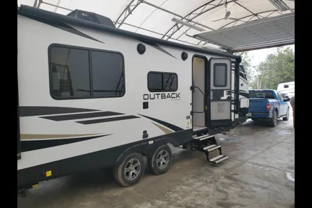 Jim's Keystone Outback 240URS Travel Trailer/Toy Hauler