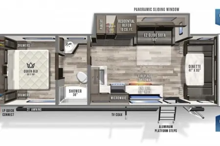 Russ's Forest River SVT272FLS Travel Trailer