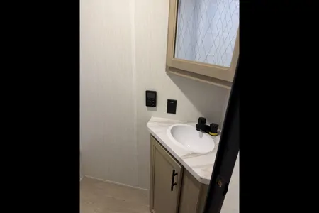 Charles's Forest River Cherokee wolf pup Travel Trailer