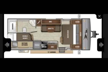 Trevor 's Jayco 224BH Travel Trailer