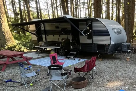 Aaron's Forest River Grey Wolf Travel Trailer