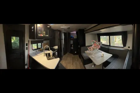 Aaron's Forest River Grey Wolf Travel Trailer