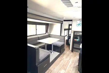 Aaron's Forest River Grey Wolf Travel Trailer