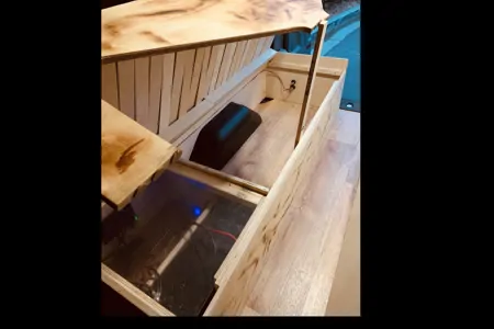 Camper Van with Pop up tent Ford Transit XLT Campervan