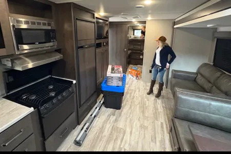 Family Fun 32 Bunkhouse Grand Design Transend Travel Trailer