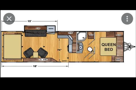 Eclipse Attitude 28 ibg Toy Hauler w/solar-generator-sleeps 8 