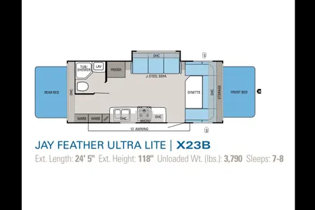 Brad's Jayco Jay Feather Hybrid
