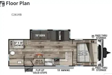 Raptor Eye KZ Connect Travel Trailer