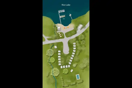 2 bedroom RV at Adventure Cottage Resort