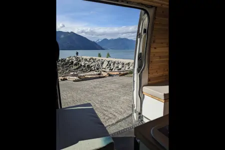 Stand 6ft+ Inside Save Money on Fuel: Diesel Engine Cozy Cabin on Wheels!