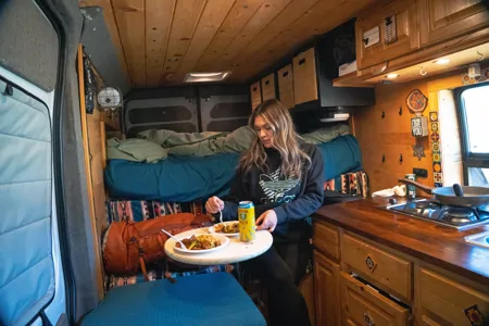 Cozy fun Campervan