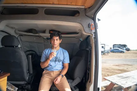 Cozy fun Campervan