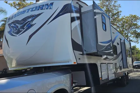 David's Forest River 336GSLR Toy Hauler
