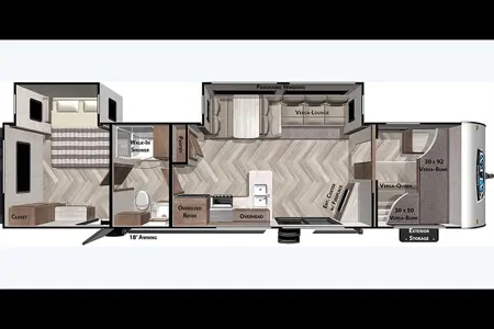 Beautiful & Spacious Bunkhouse | Pet-Friendly Adventure Trailer!