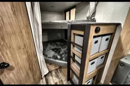 John's Forest River Campsite Reserve 26CJ Travel Trailer