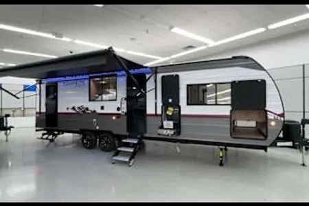 John's Forest River Campsite Reserve 26CJ Travel Trailer