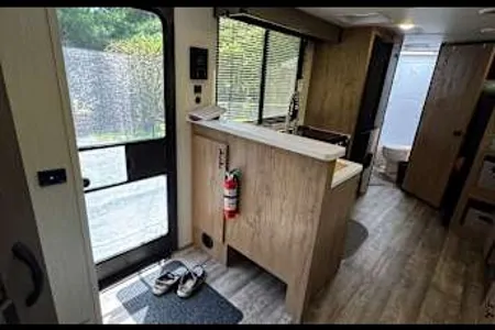 John's Forest River Campsite Reserve 26CJ Travel Trailer