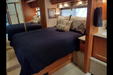 Stella - our luxury motorhome named after our English Mastiff
