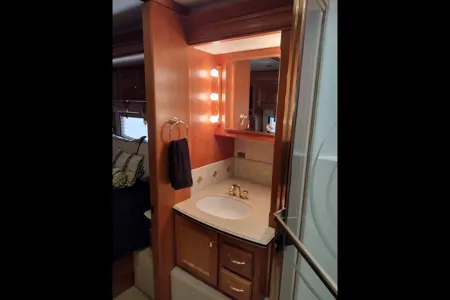 Stella - our luxury motorhome named after our English Mastiff