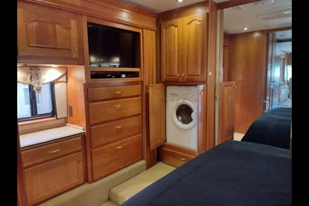 Stella - our luxury motorhome named after our English Mastiff