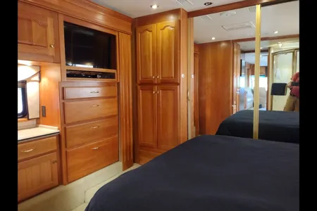 Stella - our luxury motorhome named after our English Mastiff